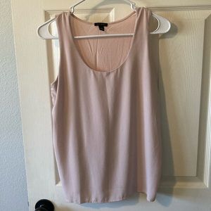 Ann Taylor size small pink sleeveless sheath tank